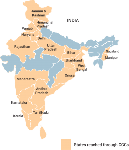 States reached through CGCs map