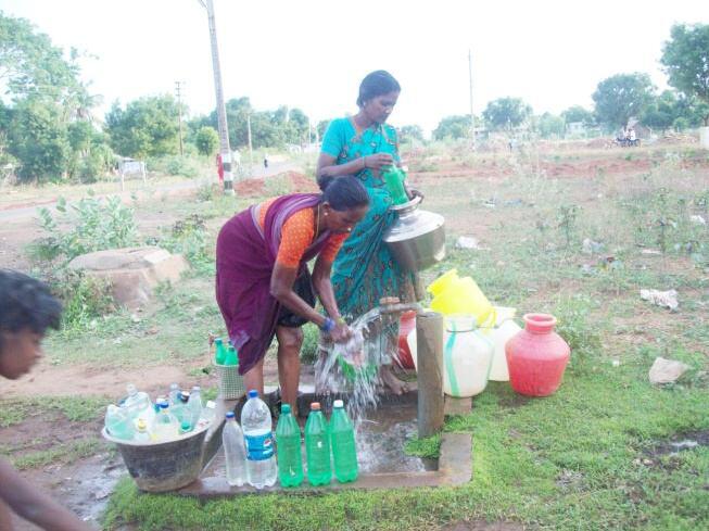 Indian Women Carry Water 2